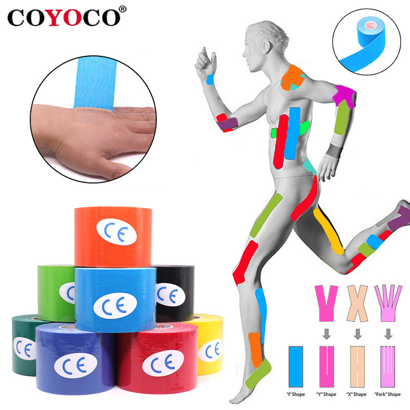 Sports Taping Precut - Larghezza 2,5 cm-10 cm Nastro kinesiologico