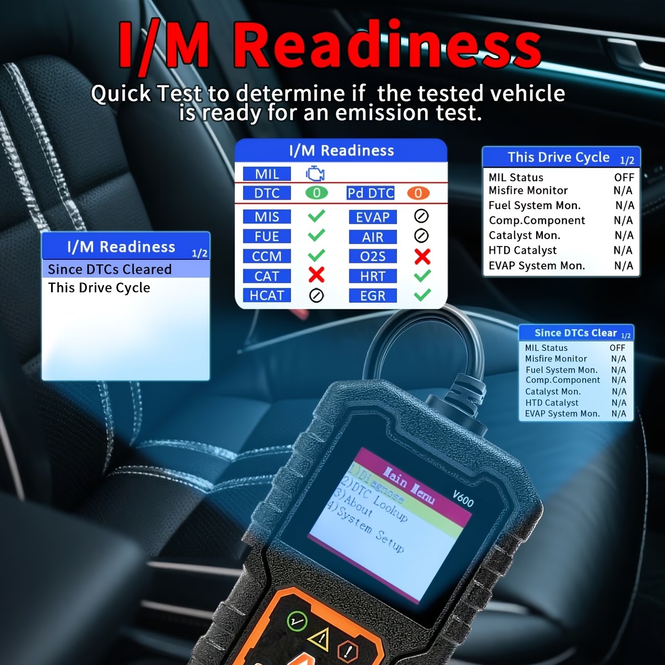 Scanner Diagnostico V600 OBD2, - Health & Wellness Unlimited recensione e prezzo